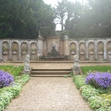 Steps At South End Of The Italian Garden 100 Metres North West Of Belton House