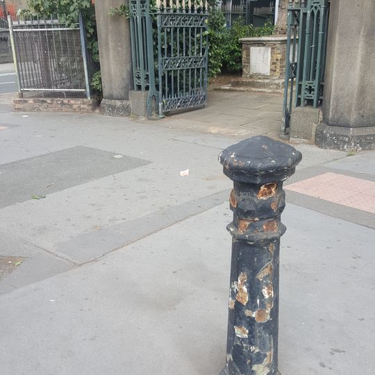 2 Bollards (Between Statue Of We Gladstone And St Mary's Churchyard Entrance