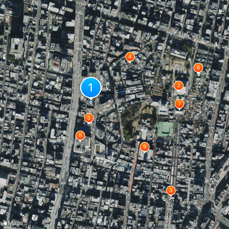 Asakusa Rockza Kaart