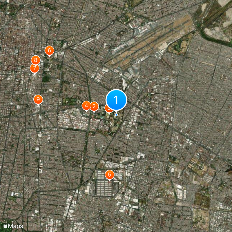 Estadio Alfredo Harp Helú Map