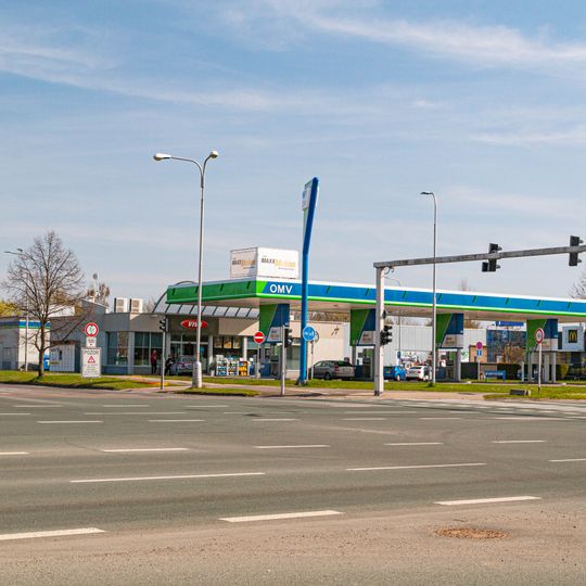 Čerpací stanice OMV v Hradci Králové