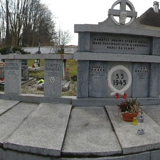 Hroby českých a maďarských partyzánů