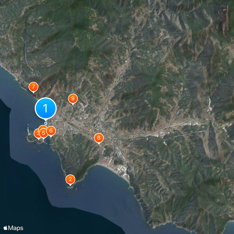 Sestri Levante Mappa