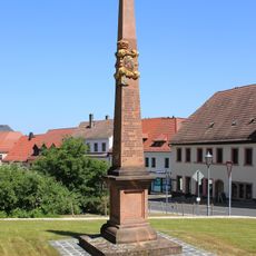Polish-Saxon Post Milestone in Penig