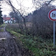 Most přes Chocenický potok v Nové Huti