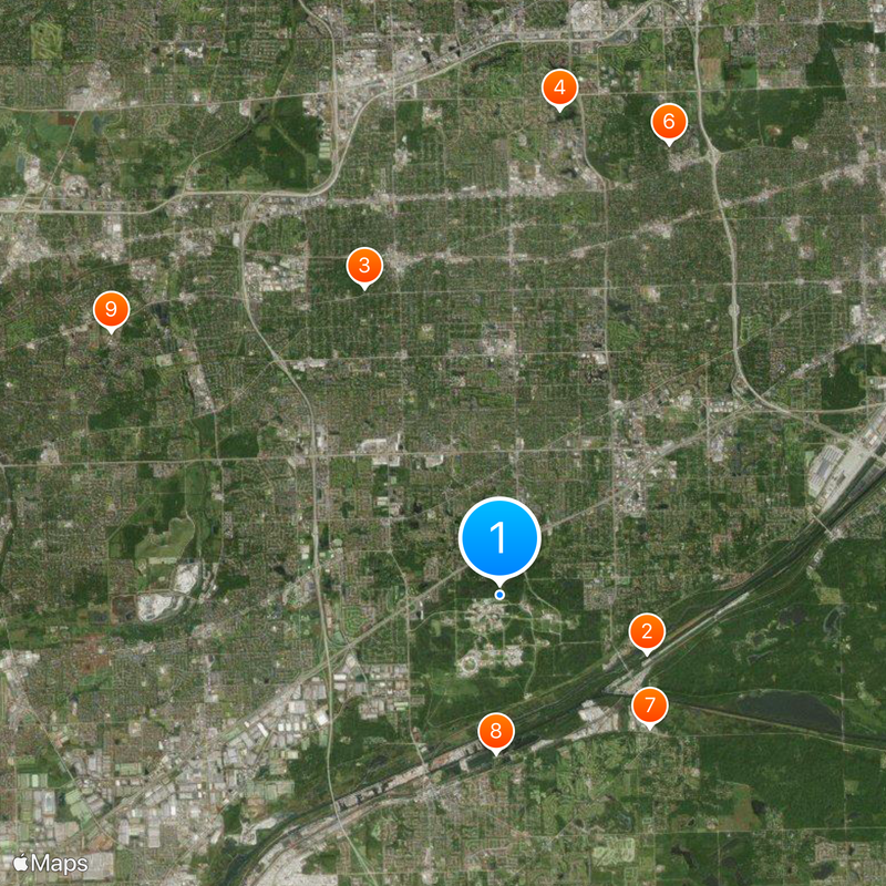 Argonne National Laboratory Map