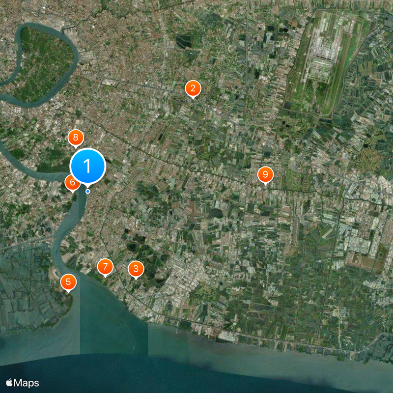 Mueang Samut Prakan Map