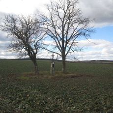 Kříž v poli jižně od Křečova