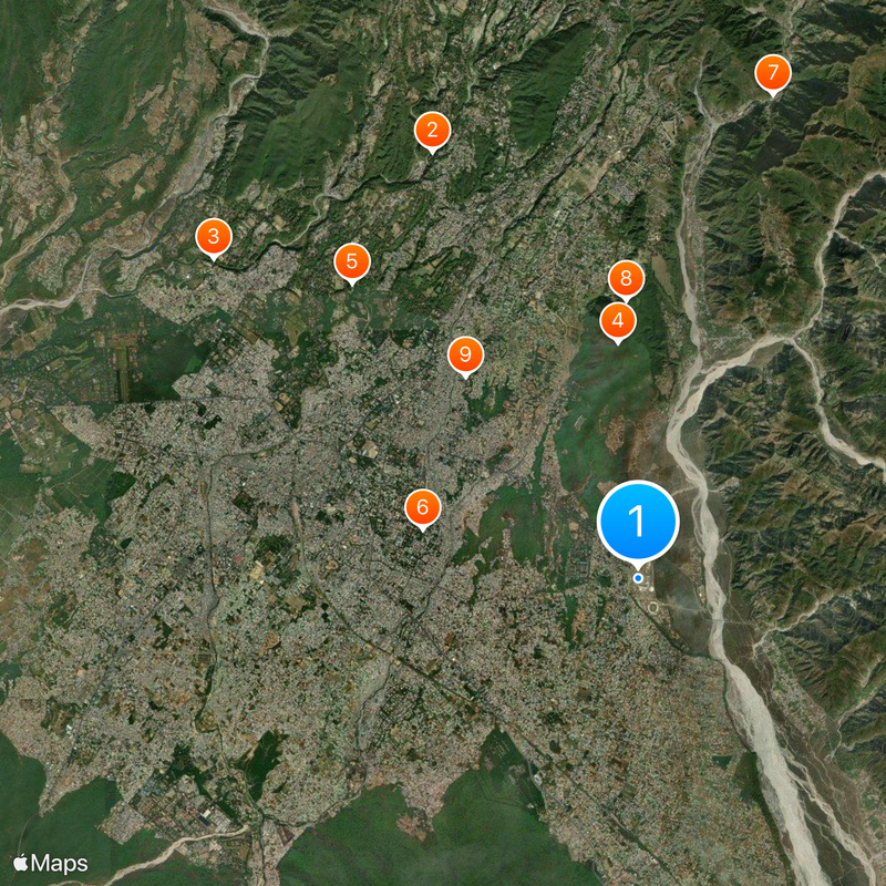 Rajiv Gandhi International Cricket Stadium, Dehradun Map