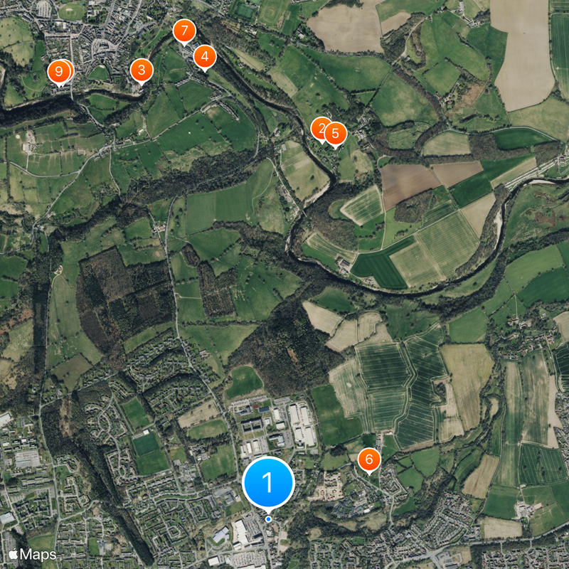 Catterick Garrison Map