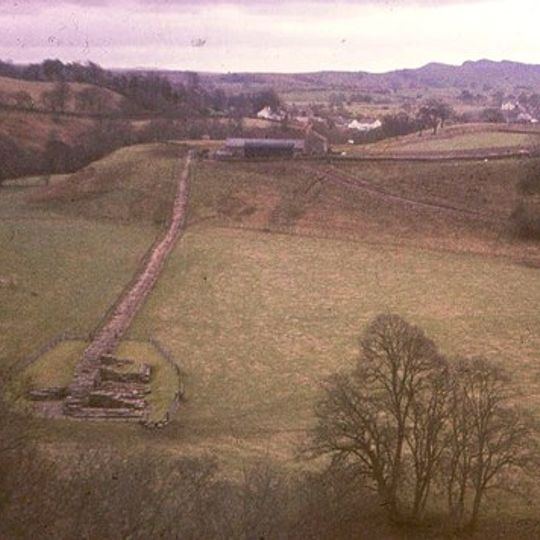 Hadrian's Wall and vallum and their associated features between Poltross Burn and the River Irthing in wall mile 48