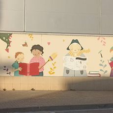 Mural, Work of art