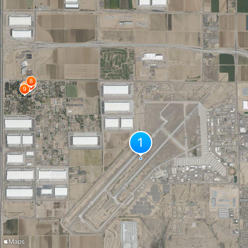 Luke Air Force Base Map