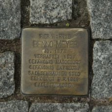 Stolperstein à la mémoire de Benno Meyer