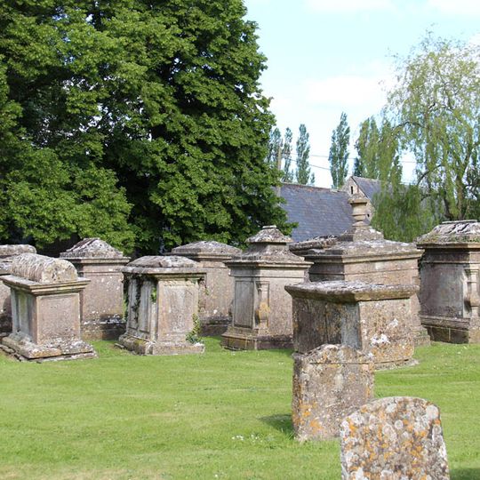 Group Of Ten Monuments About 5 Metres North Of Chancel In Churchyard Of Church Of St Mary The Virgin