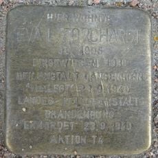 Stolperstein dedicated to Eva L. Borchardt