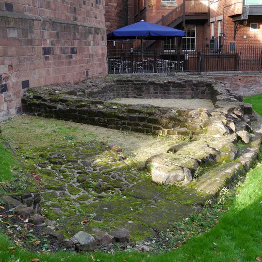 South East Angle Tower And Wall Of Roman Legionary Fortress