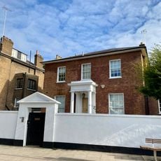 Wall To Forecourt Of Number 33