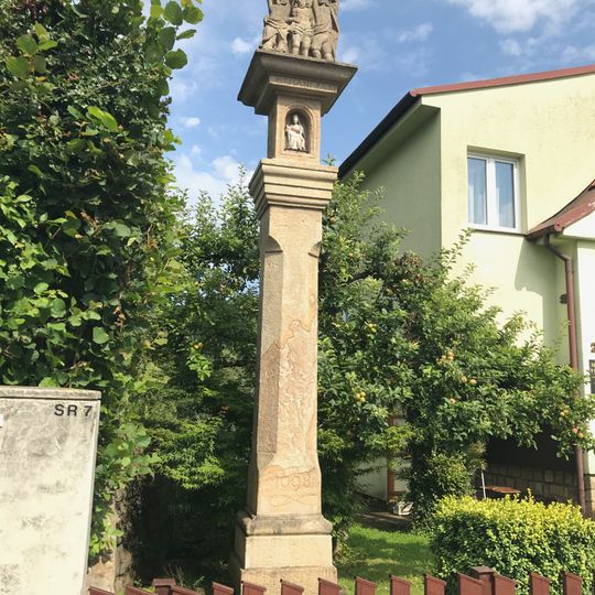 Column shrine with the Flagellation of Jesus Christ
