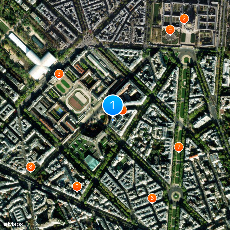 National Commission on Informatics and Liberty Map