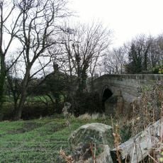 Leathley Bridge Over River Washburn