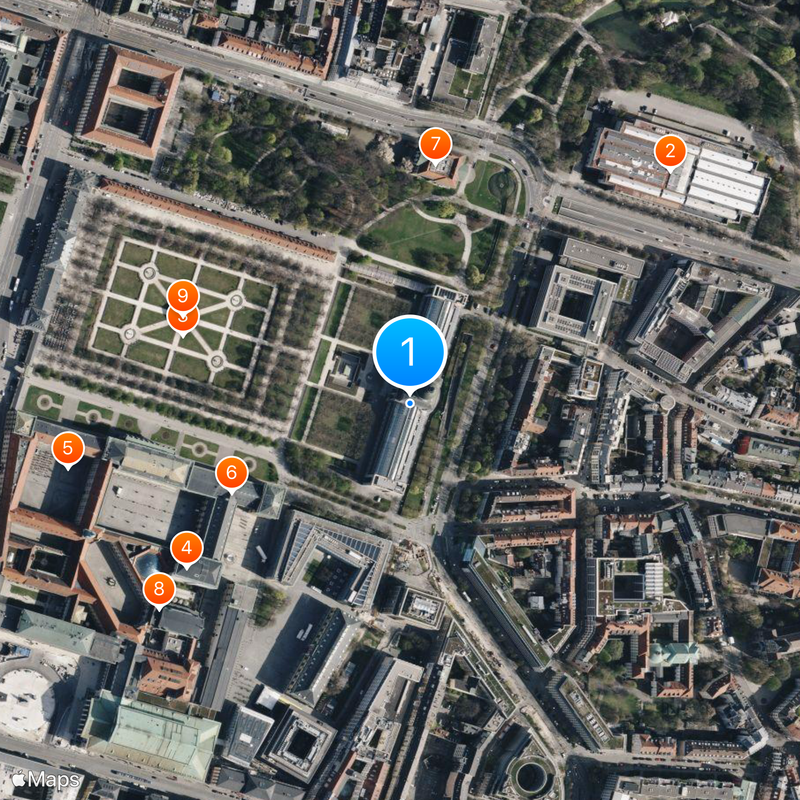 Bavarian State Chancellery Map