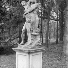 Huis te Vogelenzang: tuinbeeld