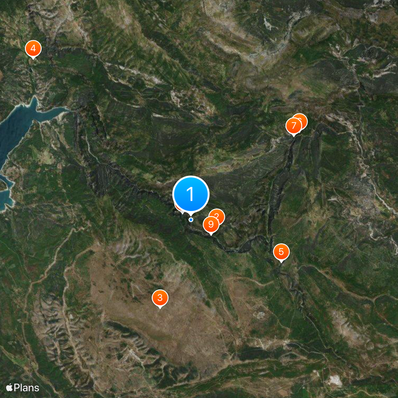 Gorges du Verdon Carte