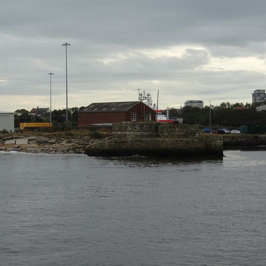 Wave Basin Battery Adjacent To Old South Pier