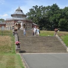 Double Flight Of Steps To The South Of The Pavilion