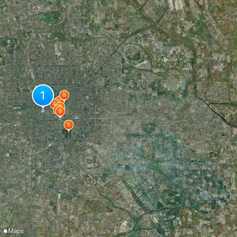 Xicheng District Map