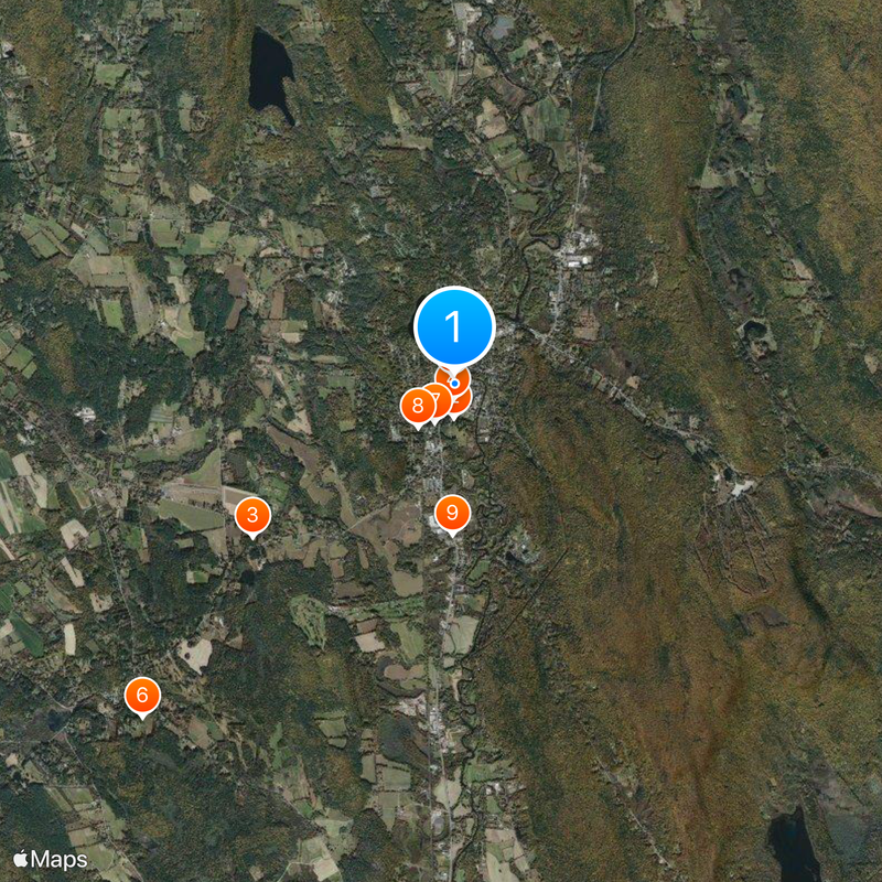 Great Barrington Kaart