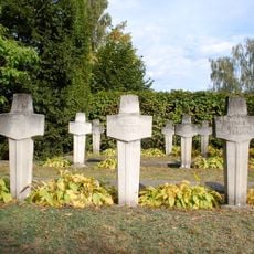 War graves at the Pyry cemetery