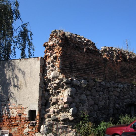 Pozostałości murów miejskich w Nowym Mieście Lubawskim