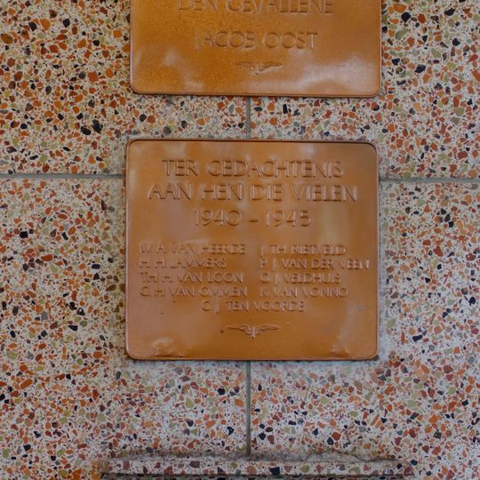 Plaquette in het NS-station