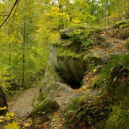 Chertovo Gorodishche natural boundary