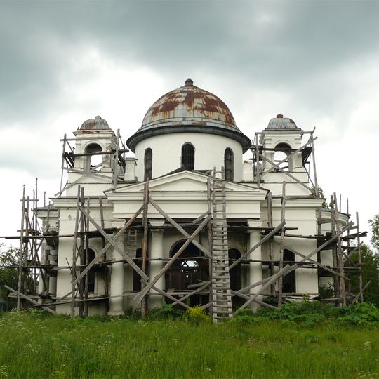 Church of the Protection of the Theotokos in Ruchi, Krestetsky District