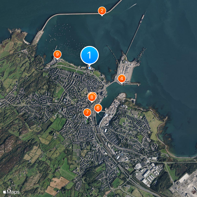 Holyhead Map