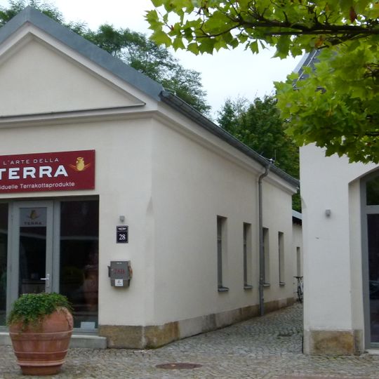 Gebäude 28 in der Zeitenströmung, Königsbrücker Straße 96