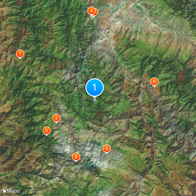 Cutervo National Park Map