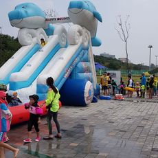 안양천 물놀이장