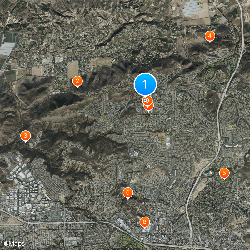 California Lutheran University Map