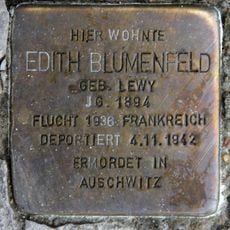 Stolperstein en memoria de Edith Blumenfeld