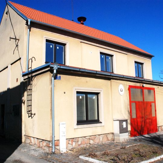 Fire station in Liteň