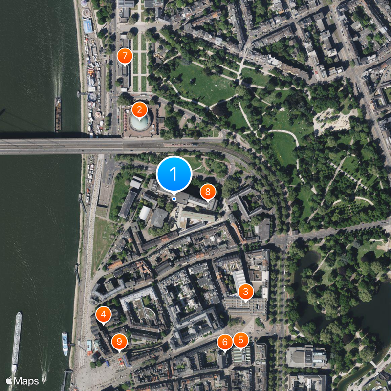 Kunstakademie Düsseldorf Map