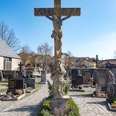 Friedhofskreuz Nähe Untere Semel in Eibelstadt