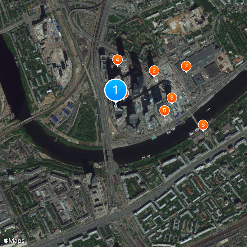 Moskva-City Map