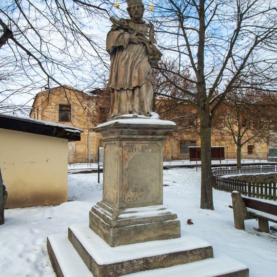 Socha svatého Jana Nepomuckého ve Vidimi