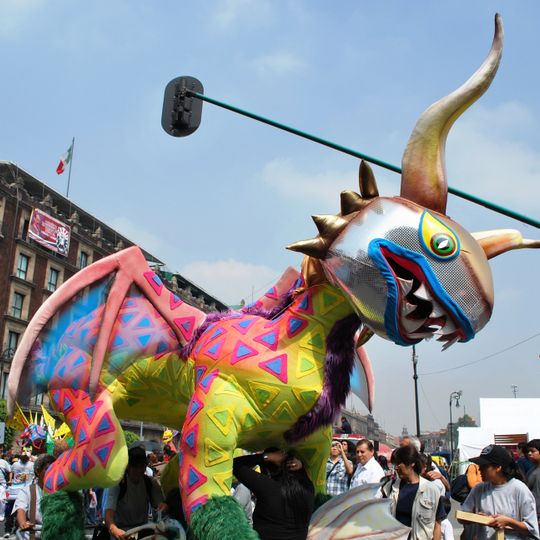Défilé des alebrijes de Mexico
