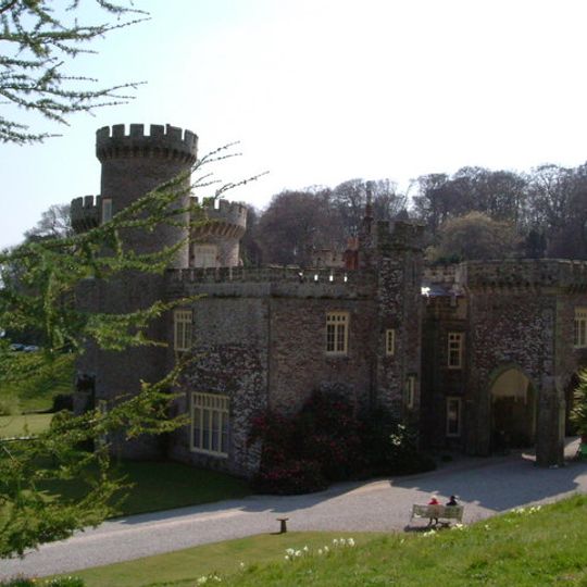 Service Buildings Attached To South West Of Caerhays Castle